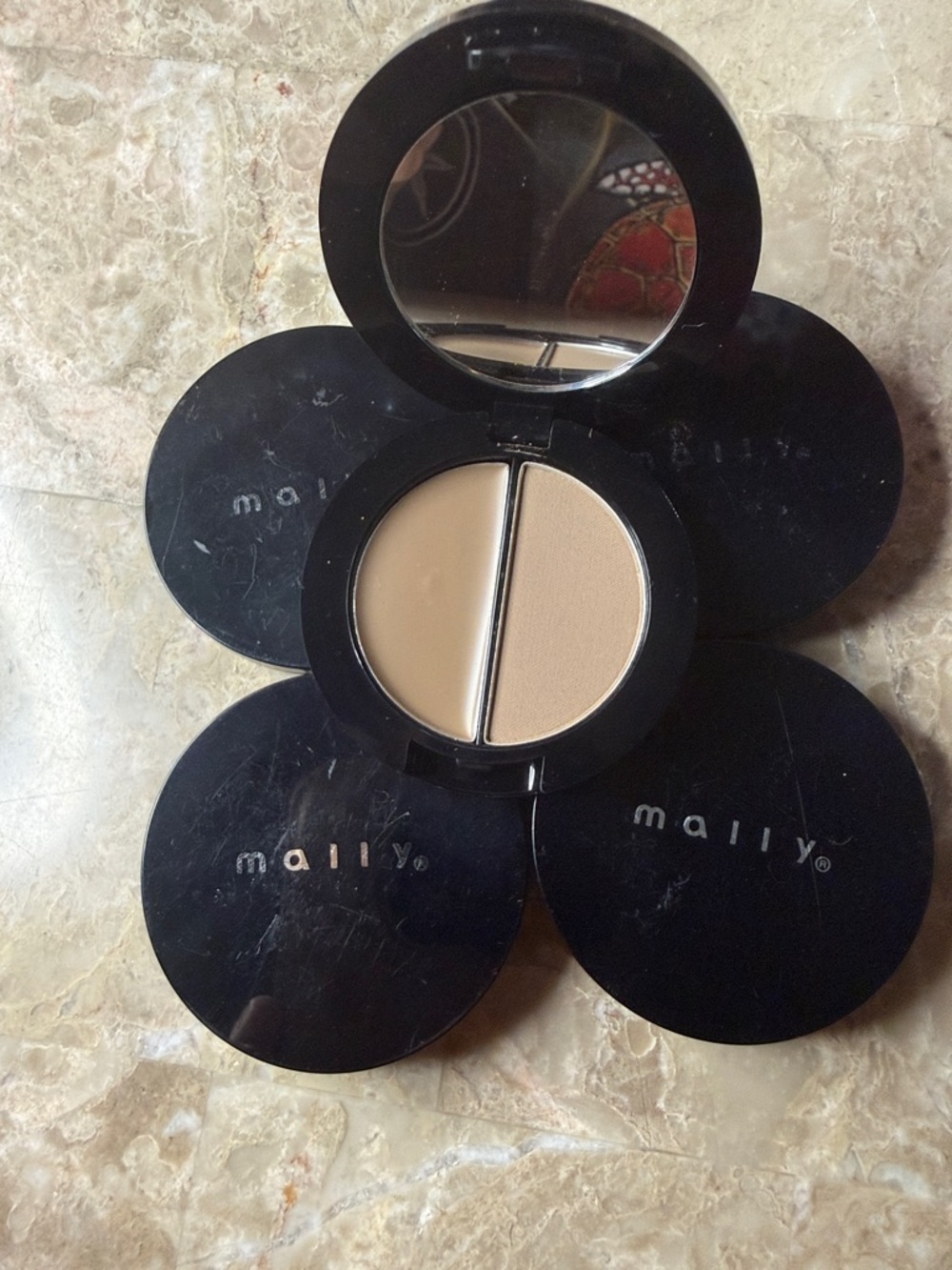 5pcMally Beauty Brow Duo 5pc set- Beige Taupe